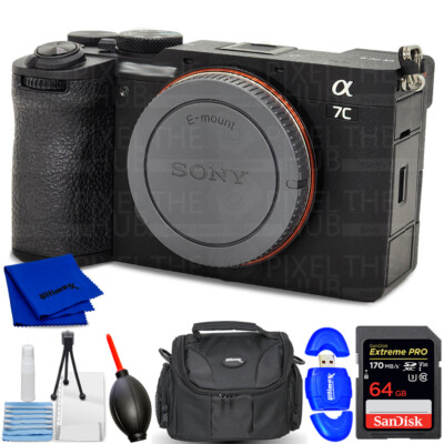 α7C II（ILCE‑7CM2） Sony a7CII Mirrorless Camera (a7C2 MFR # ILCE-7CM2/B Camera Black