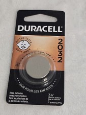 Duracell 2032 Battery 3V Lithium Coin Cell CR2032 New Sealed