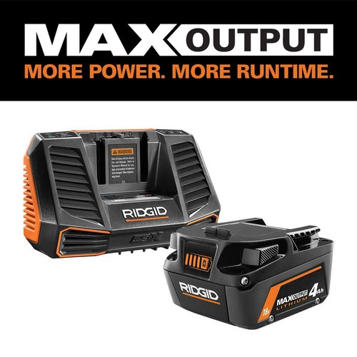 RIDGID 18V Lithium-Ion MAX Output 4.0 