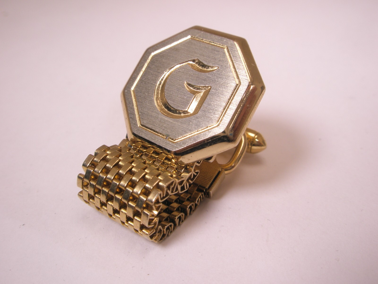 M Monogram Initial SINGLE Vintage WRAPAROUND Cuff… - image 3