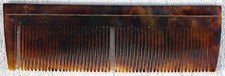 Faux Tortoise Shell / Celluloid Comb with a couple broken Tines