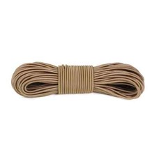 Atwood Rope Mfg Bungee Shock Cord 50ft Tan Shock Absorption Rubber Core USA-Made