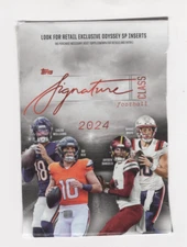 2024 TOPPS SIGNATURE CLASS FOOTBALL RED & YELLOW CARDS #1-200 PICK YOUR PLAYER