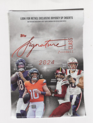 2024 TOPPS SIGNATURE CLASS FOOTBALL RED & YELLOW CARDS #1-200 PICK YOUR PLAYER