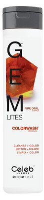 Celeb Luxury Gem Lites Colorwash Cleanse 8.25 oz | Fire Opal Copper