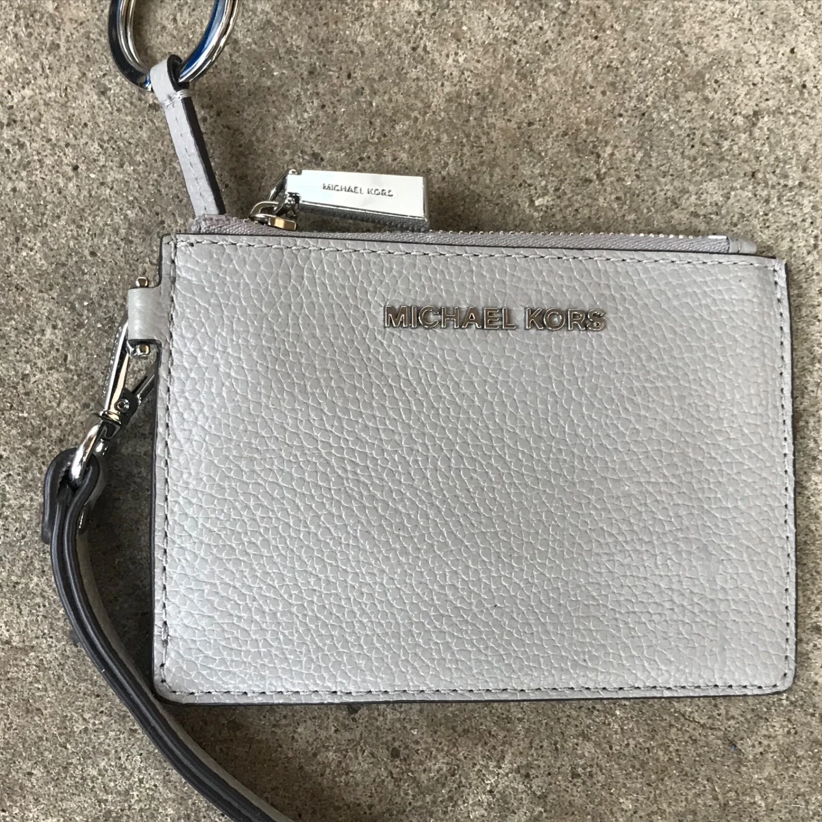 Michael Kors | Bags | Michaelkors Jet Set Pearl Grey Medium Saffiano  Leather Tote Shoulder Bag | Poshmark