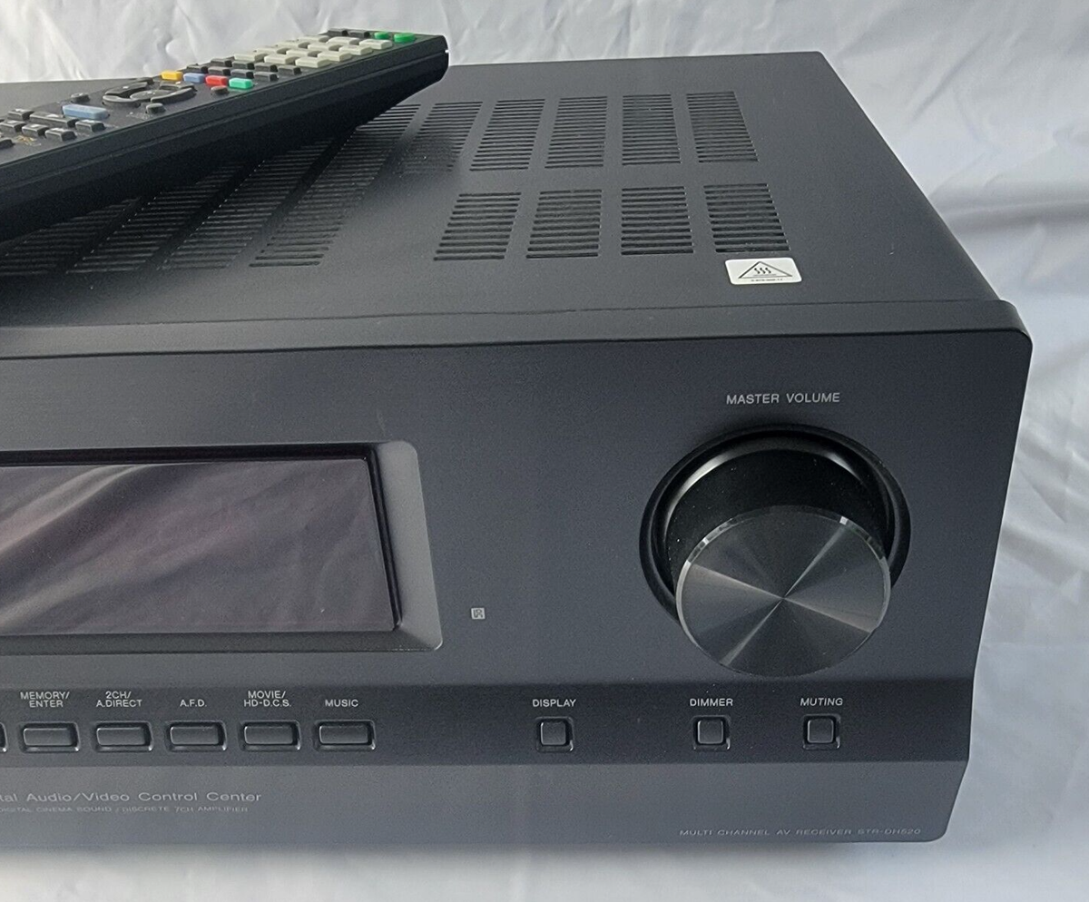 SONY Etsy - Receiver Video Audio Channel Multi 7.1 Watt 240 STR-DH520 Sony 極美品 ブラック AVアンプ STR-DH520 アンプ