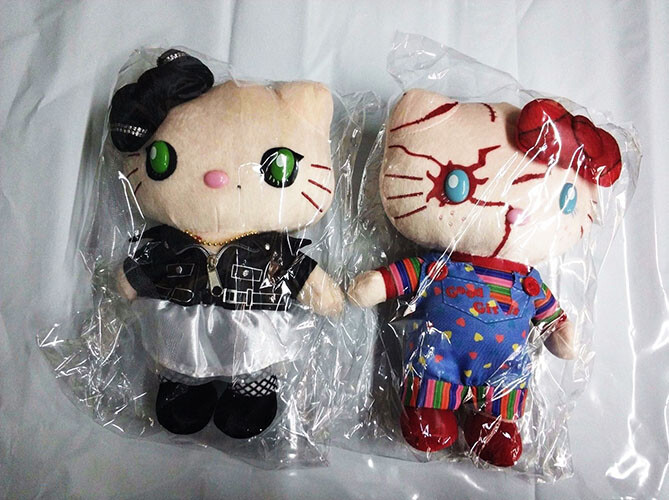 Hello Kitty Chucky ぬいぐるみ3体セット　ハローキティ Amazon.co.jp: USJ ハローキティ チャッキー ハロウィン 2018 キティ