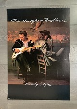 The Vaughan Brothers Family Style “Epic” Promotional Poster 1990 RARE