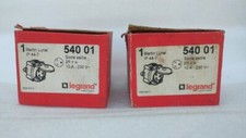 LEGRAND 540 01 METAL SURFACE SOCKET MARTIN LUNEL 2P+ 10A 220-240V  LOT OF 2