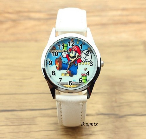 Super Mario Wrist Watch Boys Girls Kids Children Gift Stocking Party Bag Filler - Picture 5 of 7