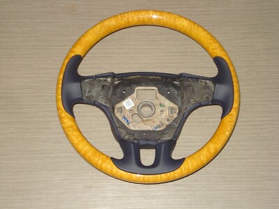 Bentley Continental GT GTC Mansory Steering Wheel 3W0419093AK Burl Wood Olive Ash OEM