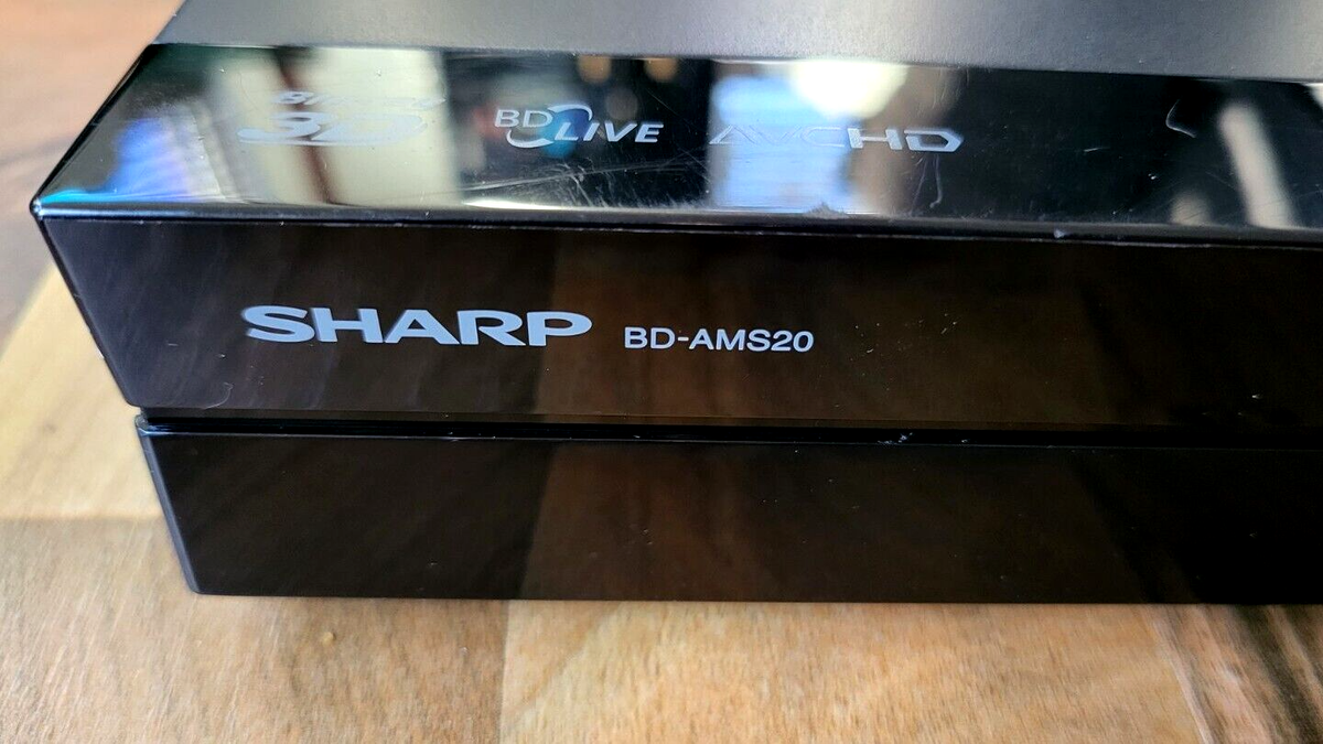 Sharp Aquos 3D Blu-Ray DVD Player BD-AMS20U | eBay
