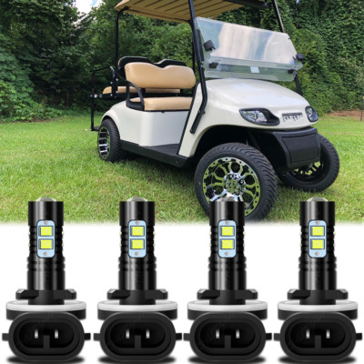 4X Super Brite LED bulbs for Club Car DS Precedent Cart 1999-2019