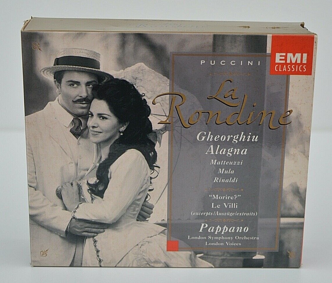GIACOMO PUCCINI :  LA RONDINE - A BOXED SET IN BEAUTIFUL CONDITION!