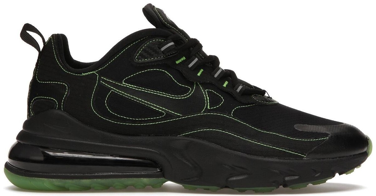 スニーカー NIKE Air Max 270 React SP Black Electric Green AW FW 19 2019 Nike Air Max 270 React SP Electric Green for Sale