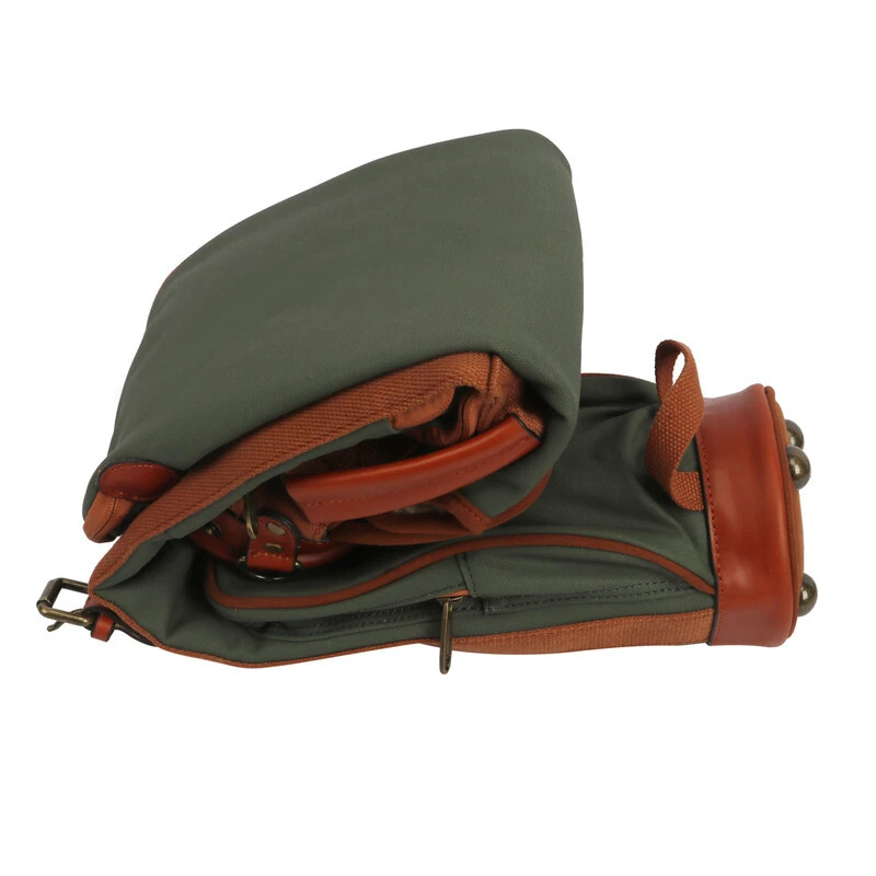 TOURBON Canvas Golf Clubs Bag Tools Carry Pack Sunday Pencil Case Portable AU - Image 3 of 4