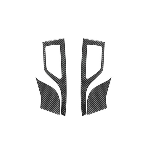 For Toyota Tacoma 2012-2015 4Pcs Center Vent TYP A Trim Cover 2WD Carbon Fiber - Picture 3 of 12