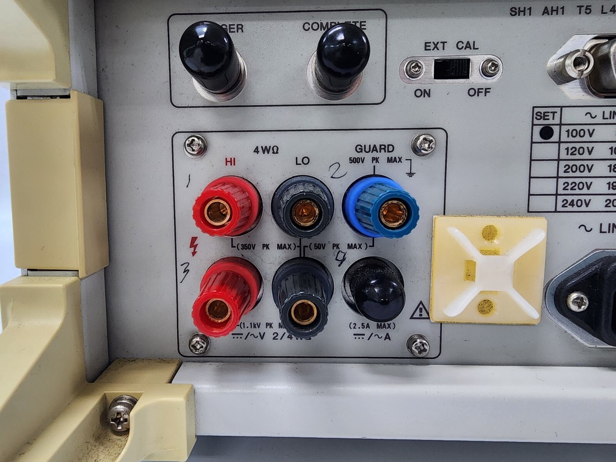 Advantest R6871E-DC Digital Multimeter | eBay