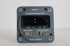 Davtron M877 (M877A-5V) Digital Clock Chronometer Indicator - Removed Working