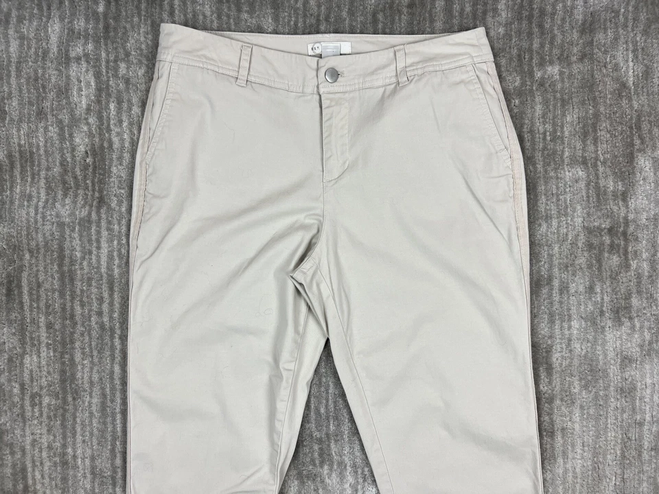 Pantalón Cato Est 1946 Mujer 8 Beige Caqui Moderno Foto 2 de 4