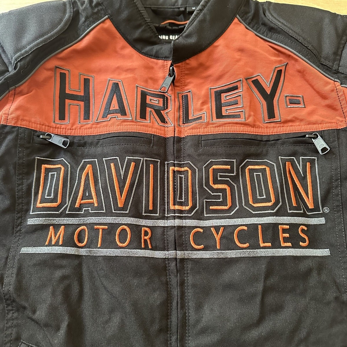 Harley-Davidson Gastone Riding Gear Motorcycle Black Jacket Men