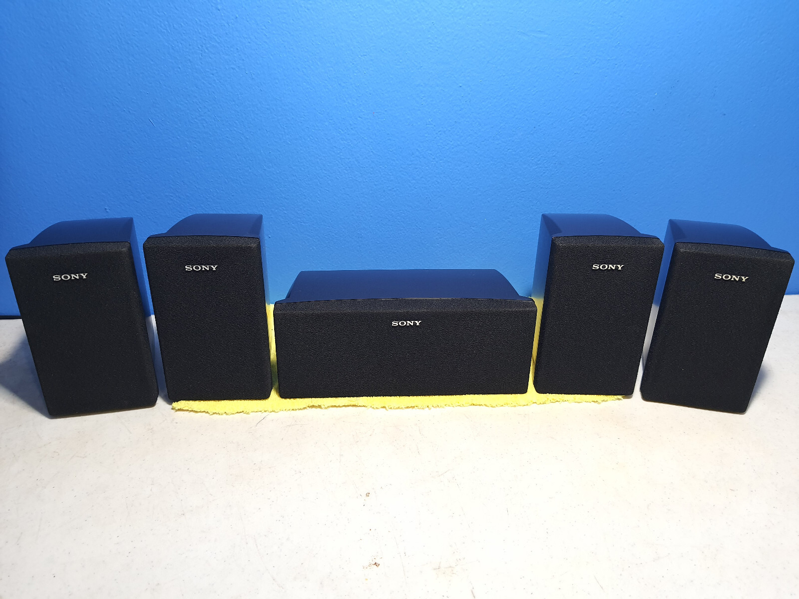 Sony speakers,HOME THEATER SPEAKER KIT BLACK MATCH SET eBay