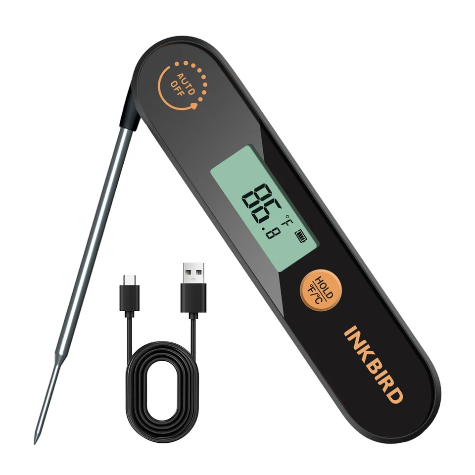 Inkbird BBQ Smoker Controller Meat Thermometer IHT-1X Instant Read Exhaust Fan - Image 4 of 4