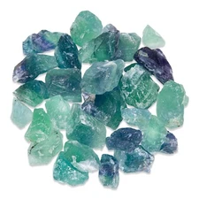 Raw Fluorite Crystals - Bulk Rough Stones - Healing Crystals Natural Gemstones