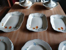   Vintage CrownFord Pottery 1930s Hand painted Pottery/ China Large Collection