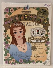 VICTORIAN NOSTALGIA Computer Clip Art CD-ROM for Windows MAC 1996 by INCLIPZ