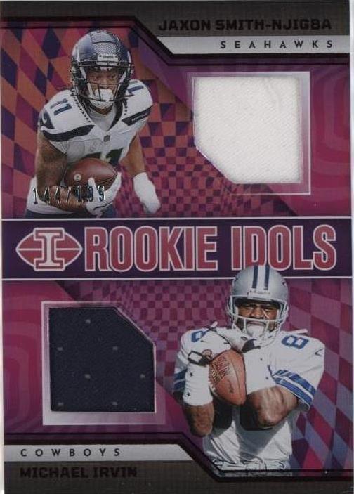 2023 Panini Illusions Jaxon Smith-Njigba Michael Irvin #RM-NI for