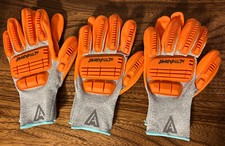 3 Pair New Ansell ActivArmr Work Gloves 97-125 XL/11