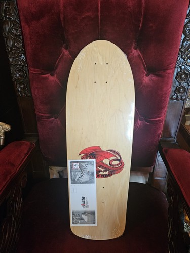 Powell Peralta Steve Caballero Wood Stain Dragon Reissue Skateboard Deck New - Picture 4 of 5