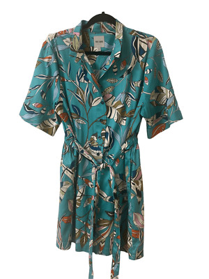 Nic + Zoe Riviera Botanical print dress sz XL