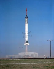 Mercury-Redstone 2 (MR-2) Launch with chimpanzee Ham Mercury Program 8X12 PHOTO