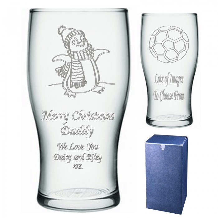 Engraved Pint Glass Daddy Grandad Uncle Birthday Christmas Gift 072