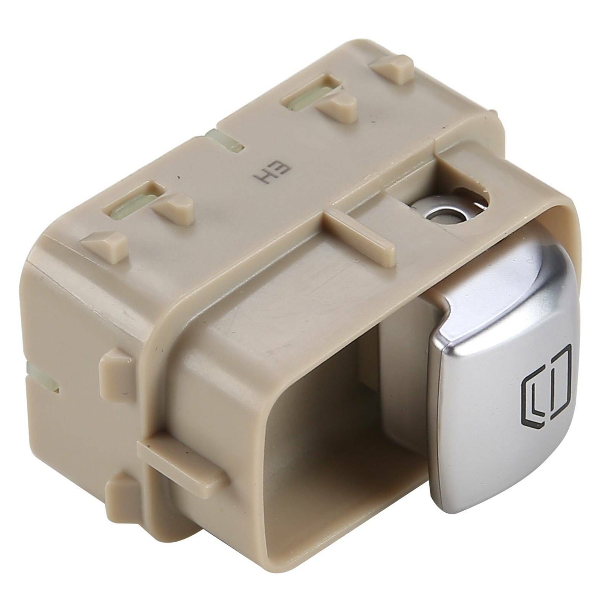 A-Premium Power Window Switch Compatible With Mercedes-Benz C200 2015-2016, C300 2015, C63 AMG 2015 Coupe, C63 AMG S 2015, Front Right Or Rear Side, Beige Color, Replace# 2059051513 - View #6
