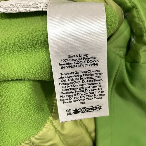 Eddie Bauer Down Puffer Vest First Ascent Stormdown 800 Women XS Green Polyester - Picture 4 of 8