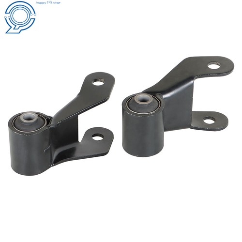 722-029 For 2009-2013 Chevy GMC Pair Of Leaf Spring Rearward Shackle Bracket Kit - Picture 4 of 12