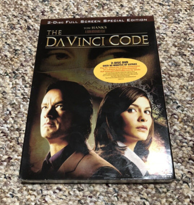 The DaVinci Code - 2 DVD Disc - Brand New Sealed - Full Screen Special Edition