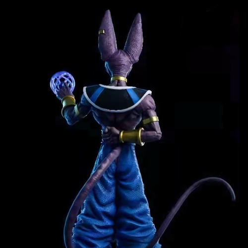 30cm/11.8" Anime Dragon Ball Z Beerus Figure DBZ Figurine Model Toys Gift NO box - 第 6/9 張圖片