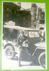 WW2 World War II Vintage Snapshot Jeep Soldier Military Photo History