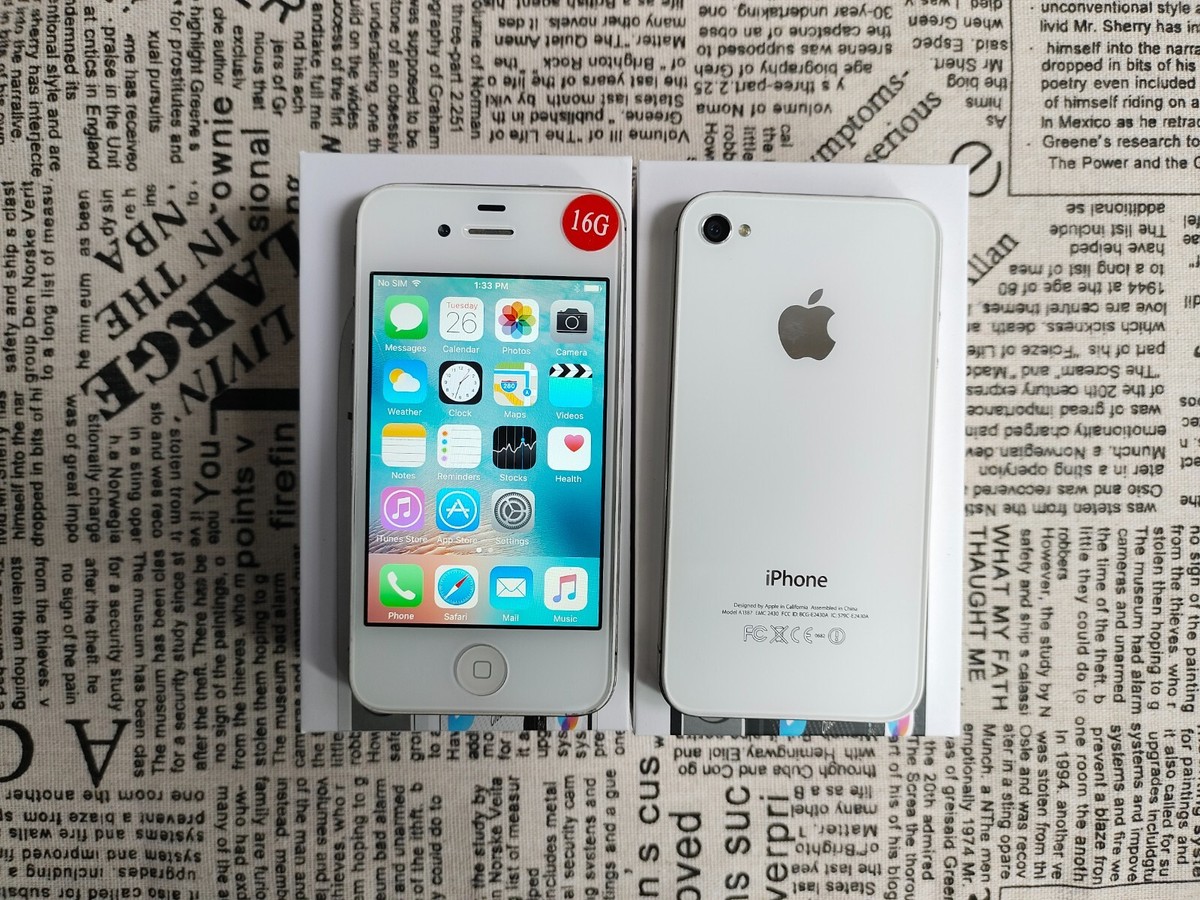 Original&Working well Apple iPhone 4s 8/16/32/64GB Black