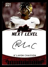 2020 SAGE HIT #NL-KLC K'lavon Chaisson Next Level Signatures Red