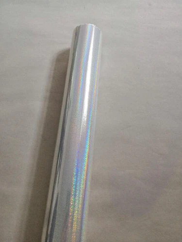 Foglio olografico trasparente stampa a caldo su carta o pellicola plastica - Foto 4 di 6