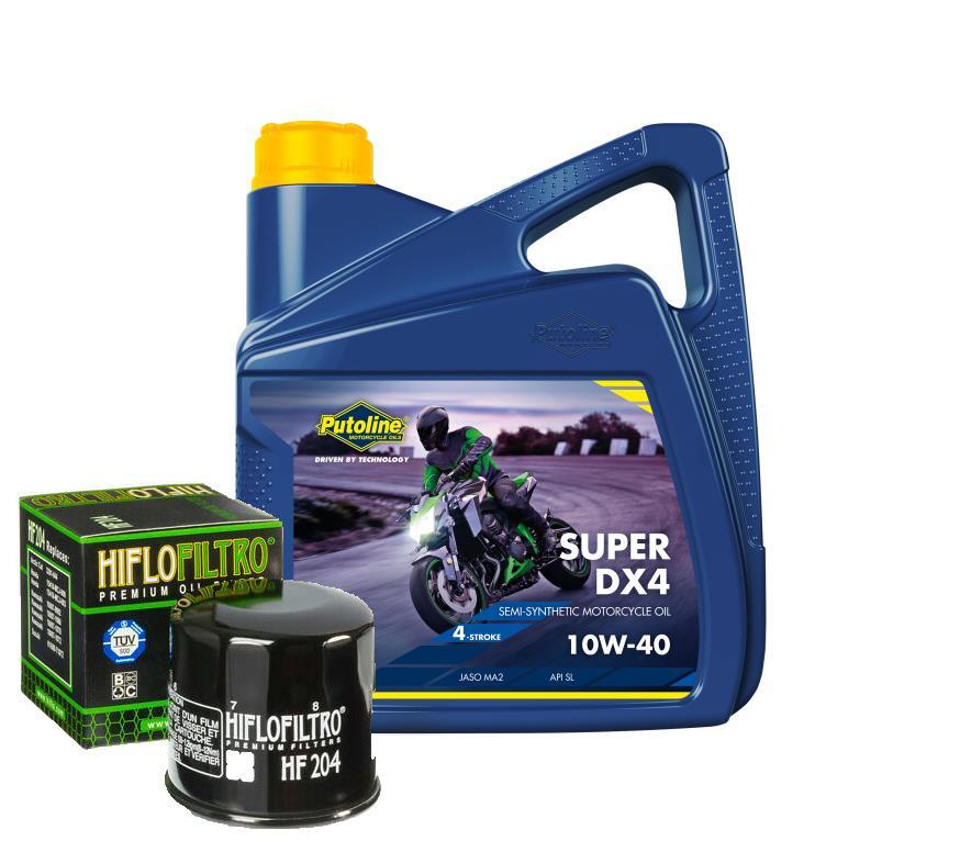 Kawasaki KZ1000 C 78 79 80 81 Putoline Super DX4 10W40 and Oil