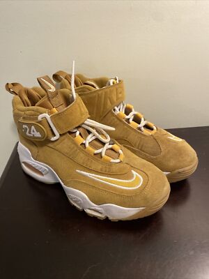 NIKE AIR GRIFFEY MAX1 BROWN SUEDE ATHLETIC TRAINERS