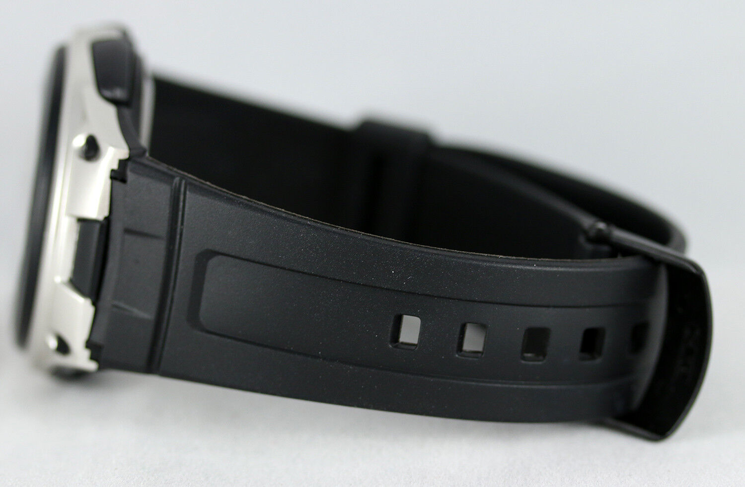Casio Men's Analog-digital World Time Watch Black Resin Strap for 