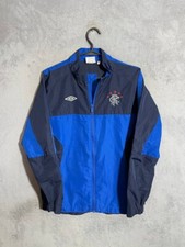 Rangers Training Football Soccer Jacket Umbro Blue Young Size XL 158